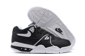 nike air flight 89 black white
