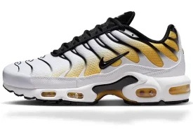Nike Tn Air Max Plus Blanches Varsity Maize Noir SKU-DM0032-104