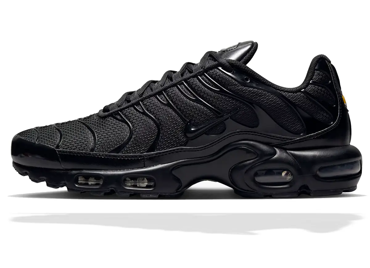Nike Tn Air Max Plus Triple Black Homme SKU-604133-050