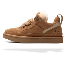 UGG Lowmel Chestnut Suede Sneakers