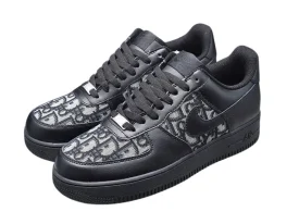 Nike Air Force 1 Dior Low Noir Custom(4)