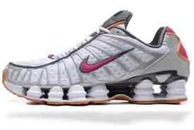 Nike Shox TL Blanc Silver Rouge Viotech